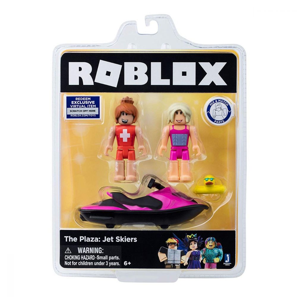 Set 2 figurine articulate Roblox Celebrity, The Plaza Jet Skiers (19842)