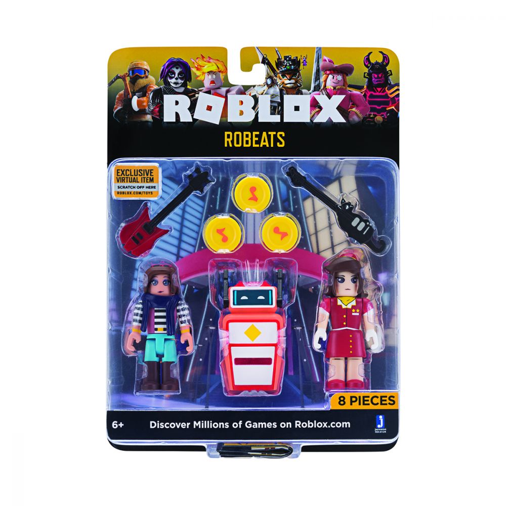 Set 2 figurine Roblox Celebrity Blistere, Robeats (ROG0124)