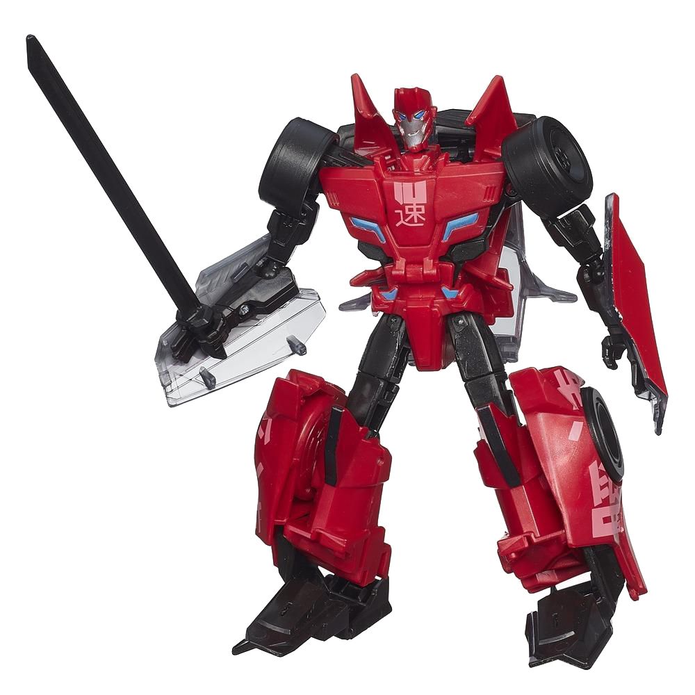 Figurina Transformers Robots in Disguise Warrior Class - Sideswipe
