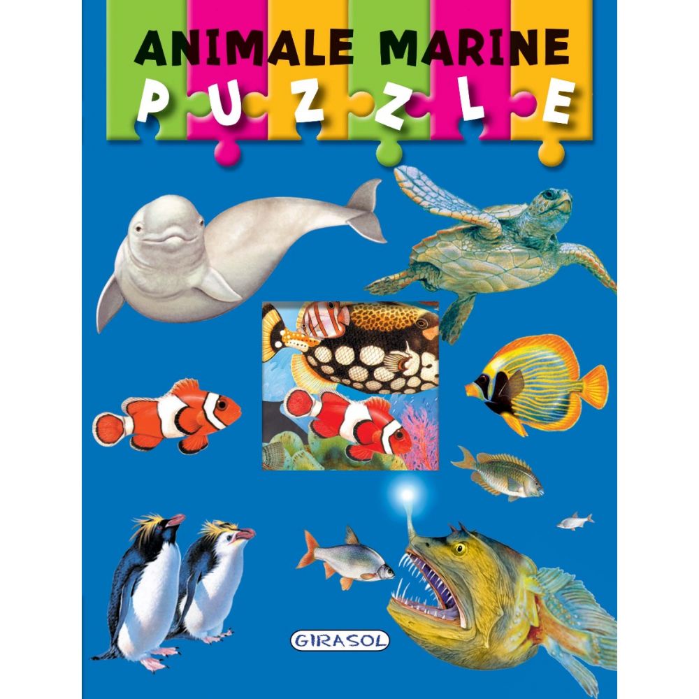 Carte Puzzle Girasol, Animale marine