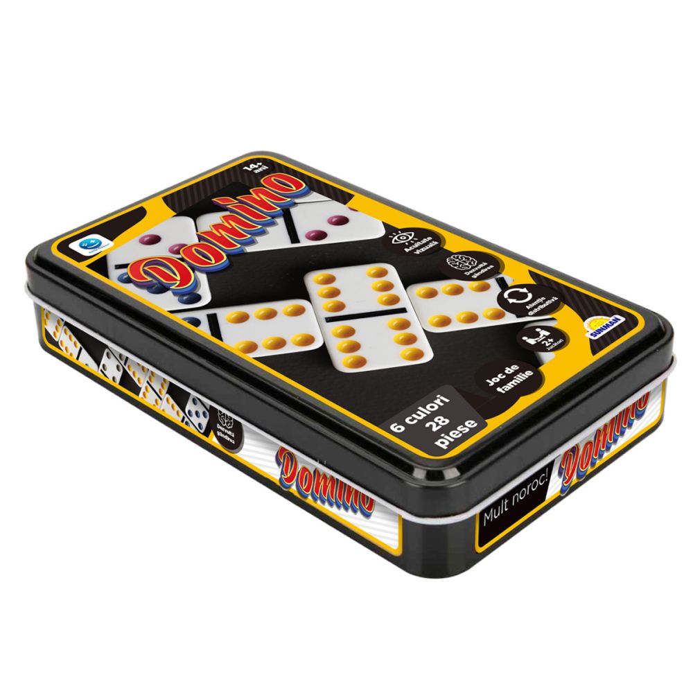 Joc de societate, Smile Games, Domino, 28 piese