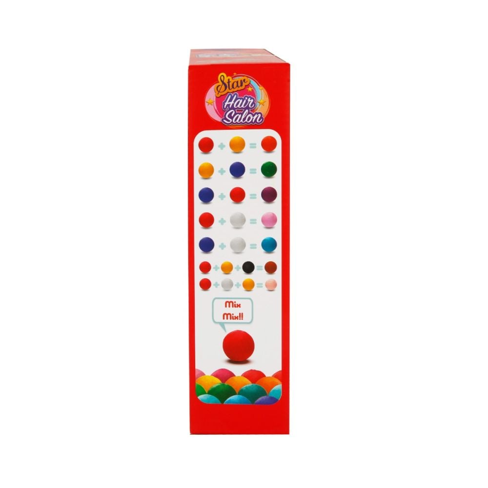Set de modelare din plastilina pentru coafat, Crafy, 11 piese, 200 g