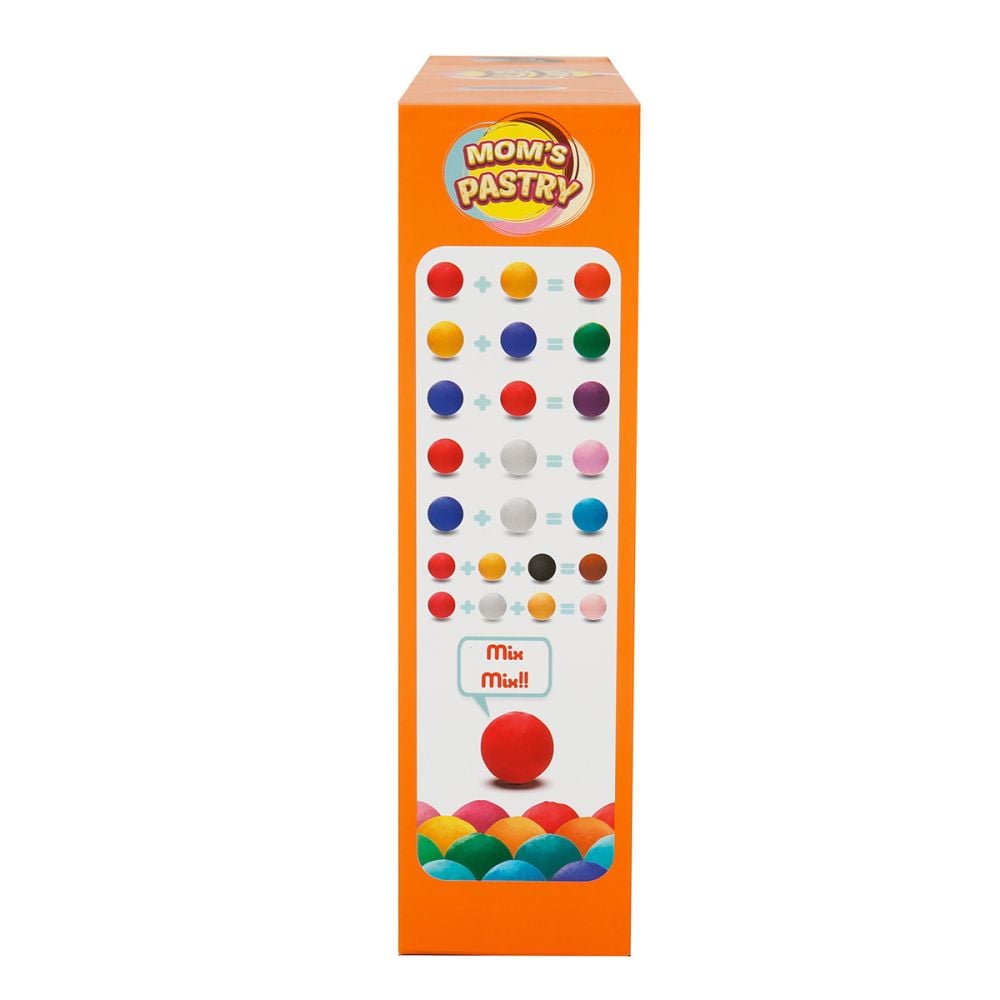 Set de modelare din plastilina, pentru patiserie, Crafy, 6 piese, 200g