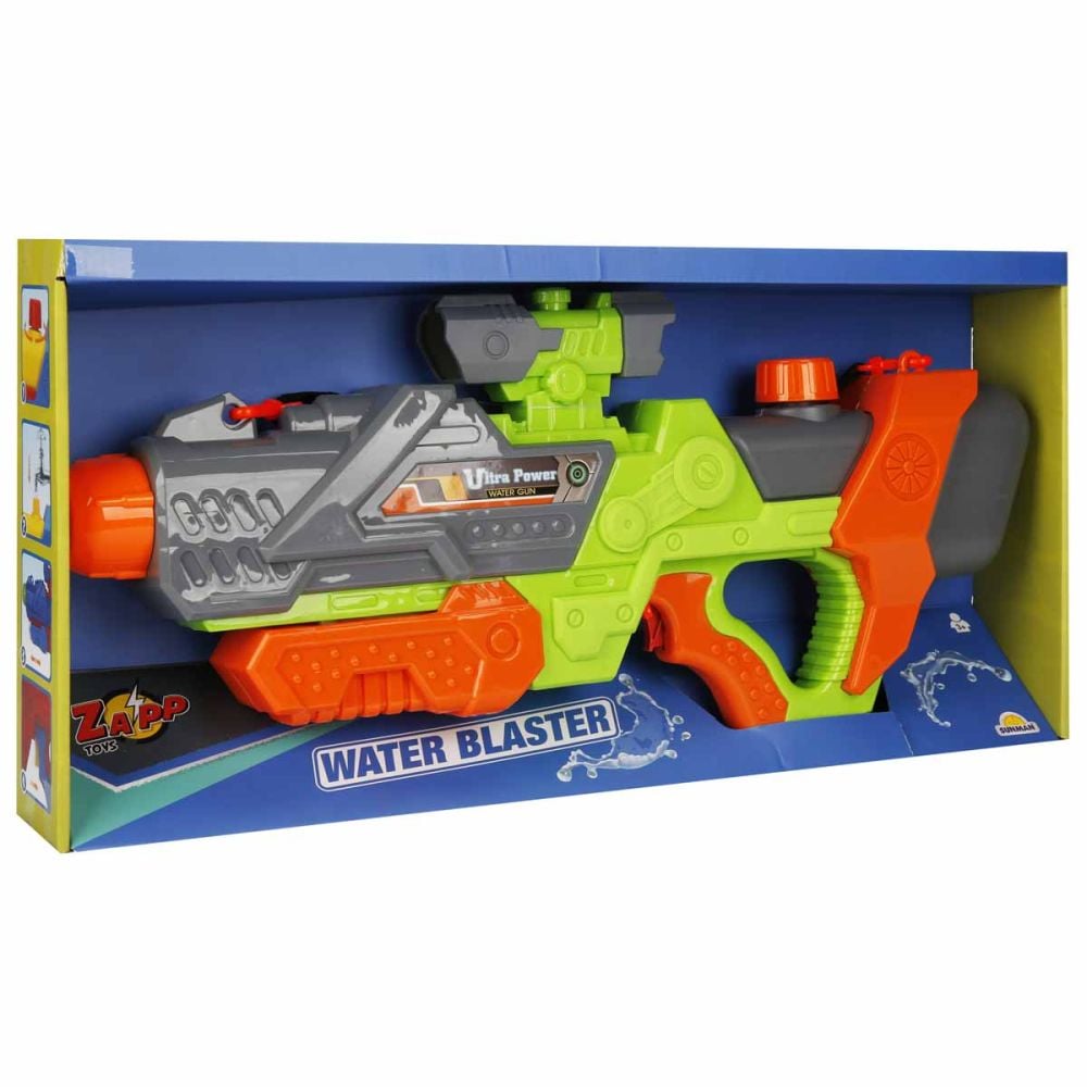 Pistol cu apa, Zapp Toys, Ultra Power, 59 cm, Verde | Noriel