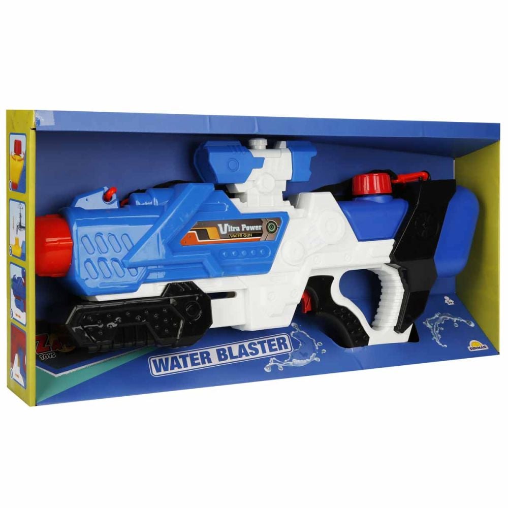 Pistol cu apa, Zapp Toys, Ultra Power, 59 cm, Albastru
