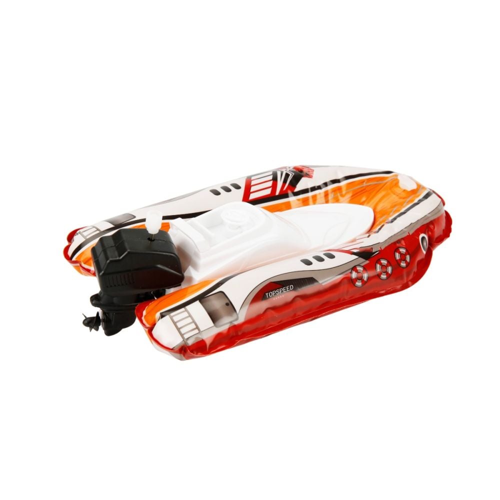 Barca gonflabila, Maxx Wheels, 26 cm, Rosu