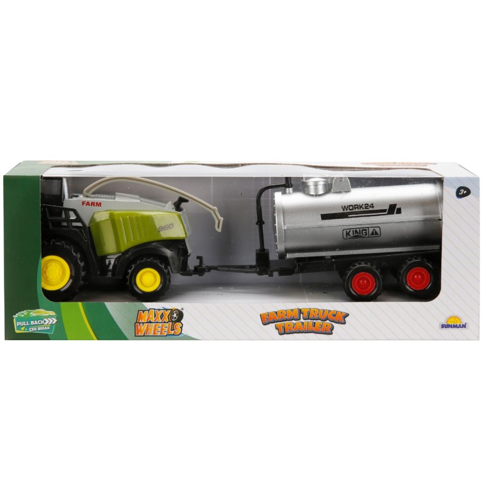 Tractor cu remorca, Maxx Wheels, Farm Truck
