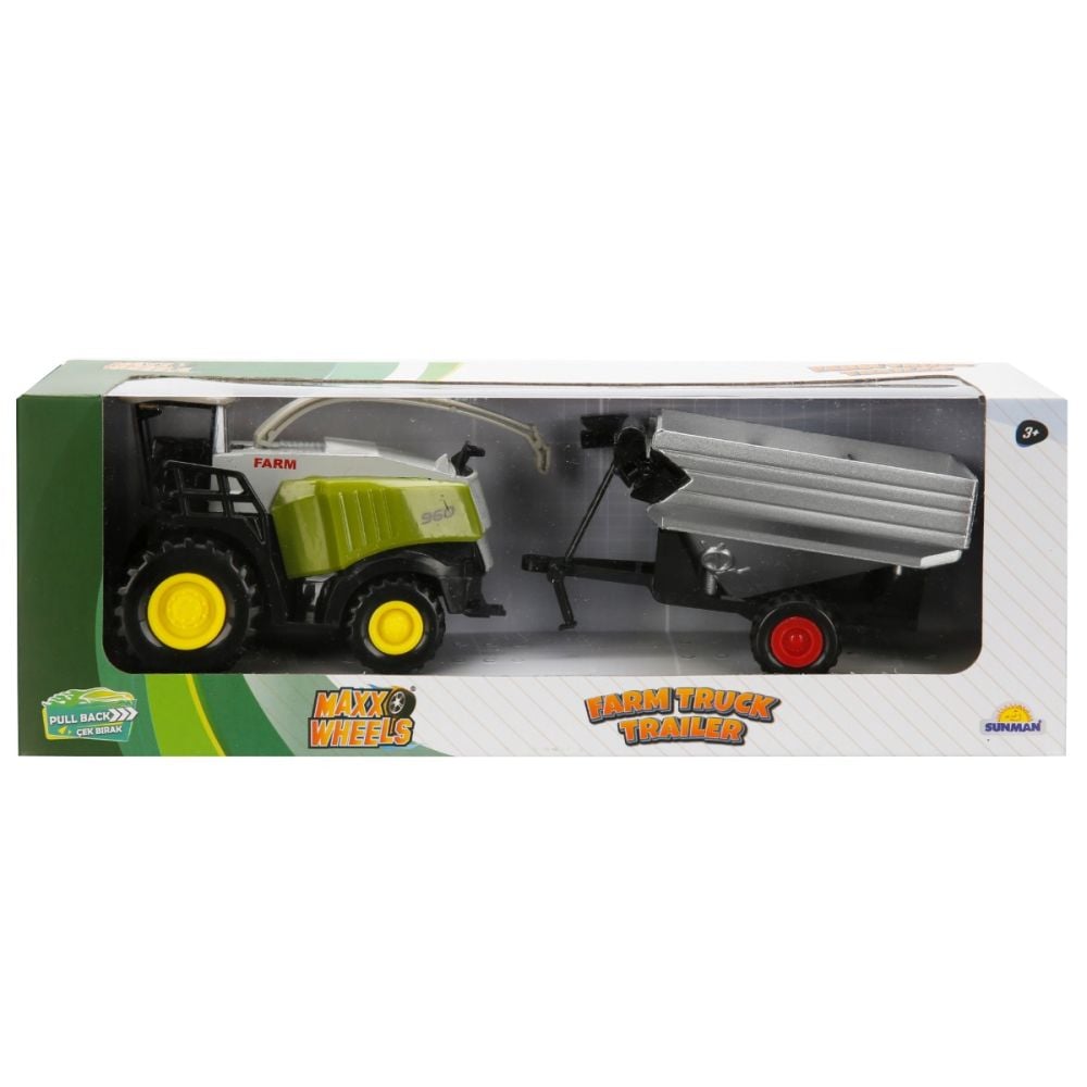 Tractor cu remorca, Maxx Wheels, Farm Truck
