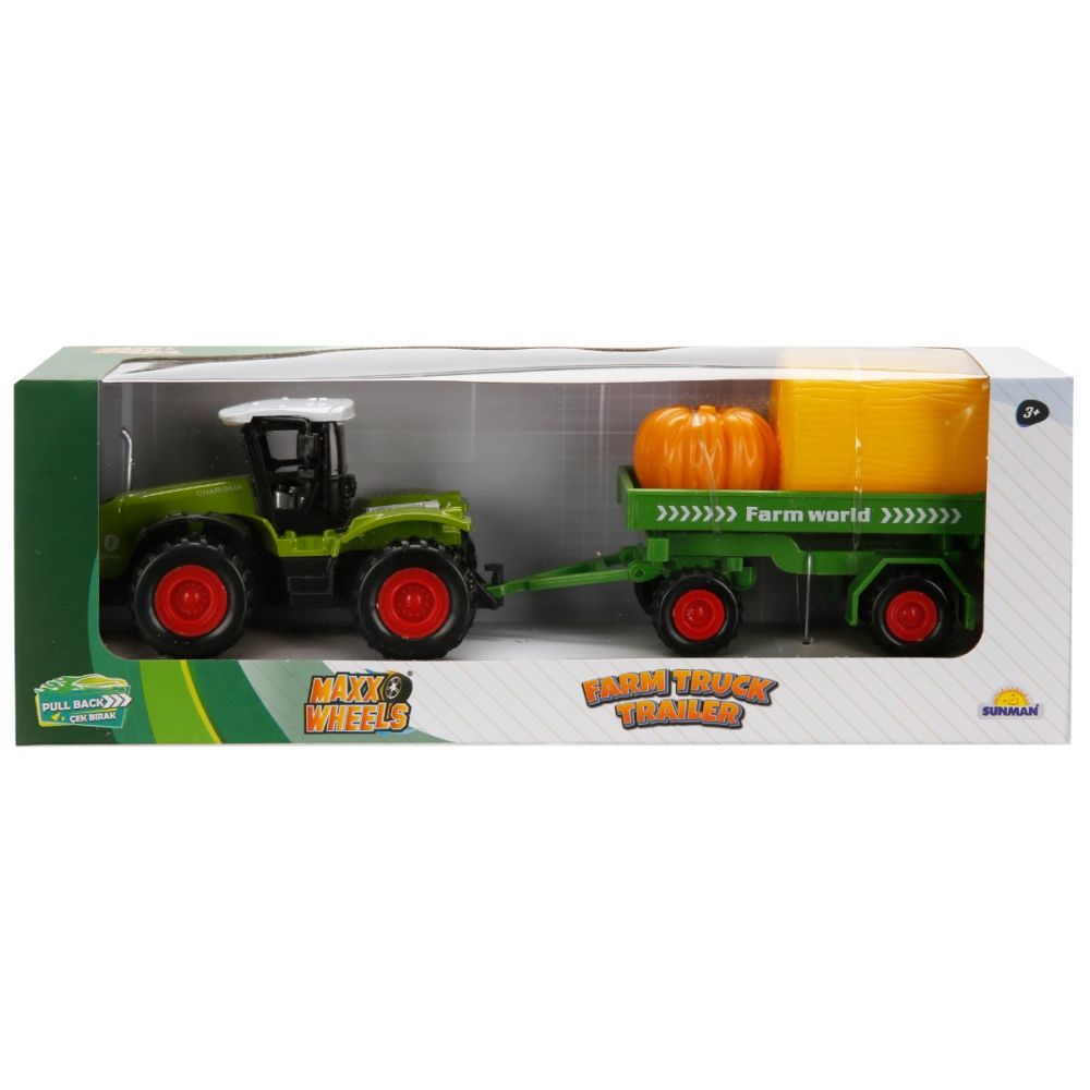 Tractor cu remorca, Maxx Wheels, Farm Truck