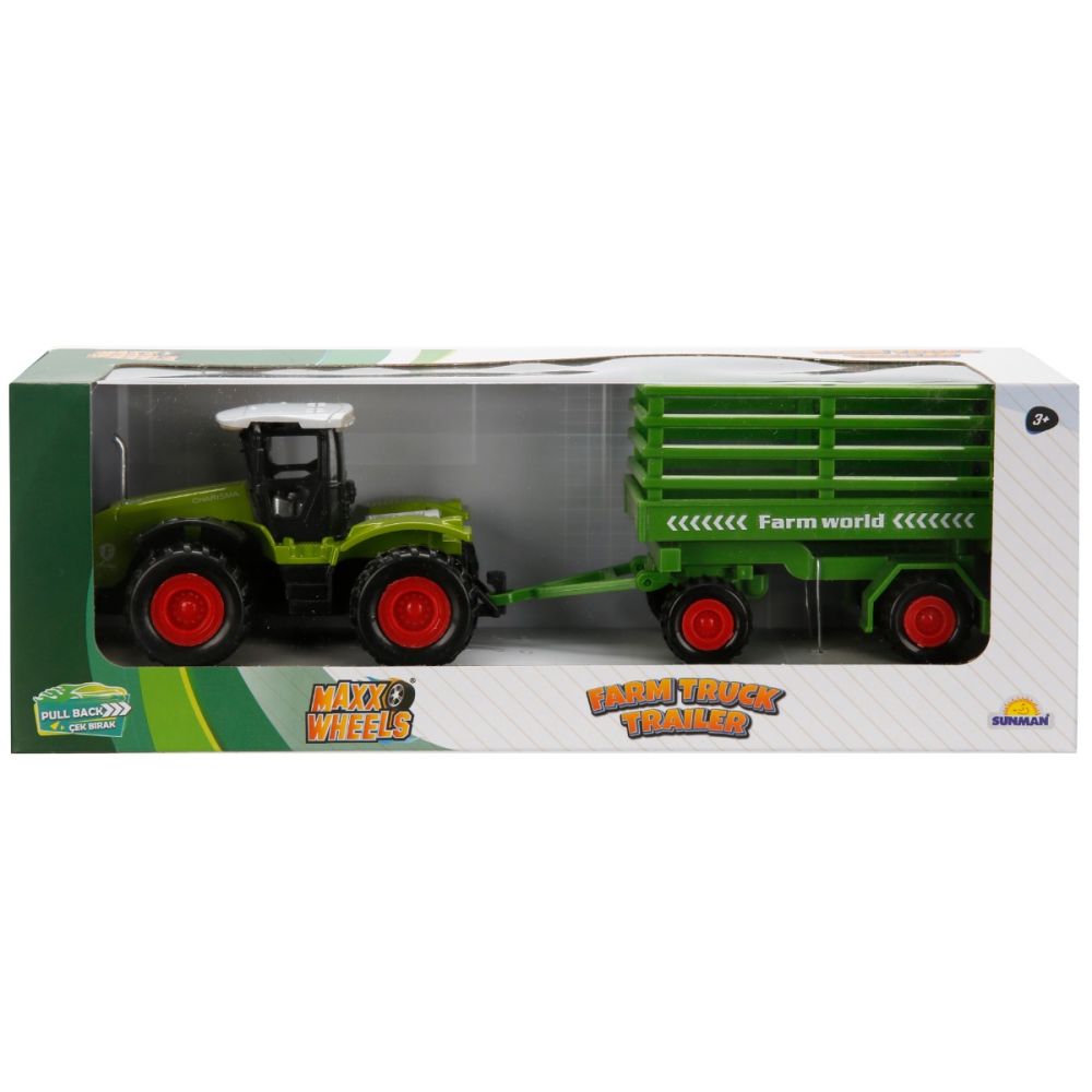 Tractor cu remorca, Maxx Wheels, Farm Truck