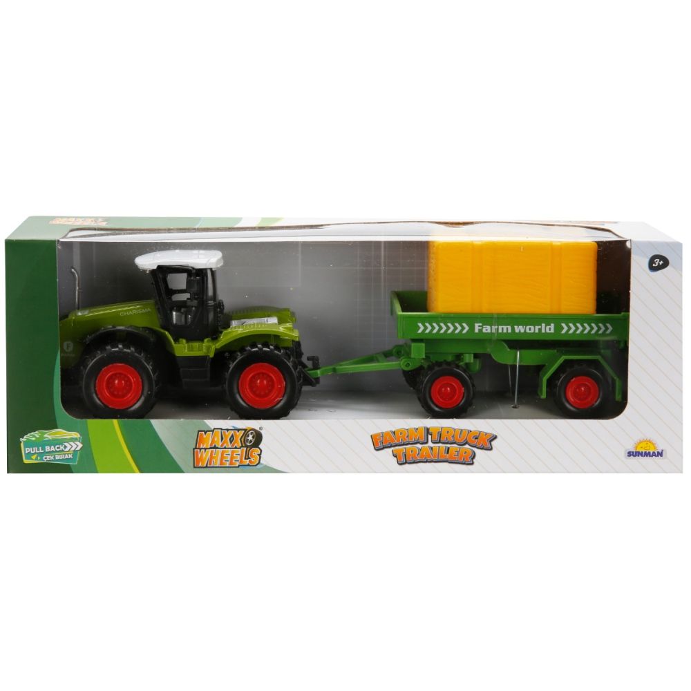 Tractor cu remorca, Maxx Wheels, Farm Truck