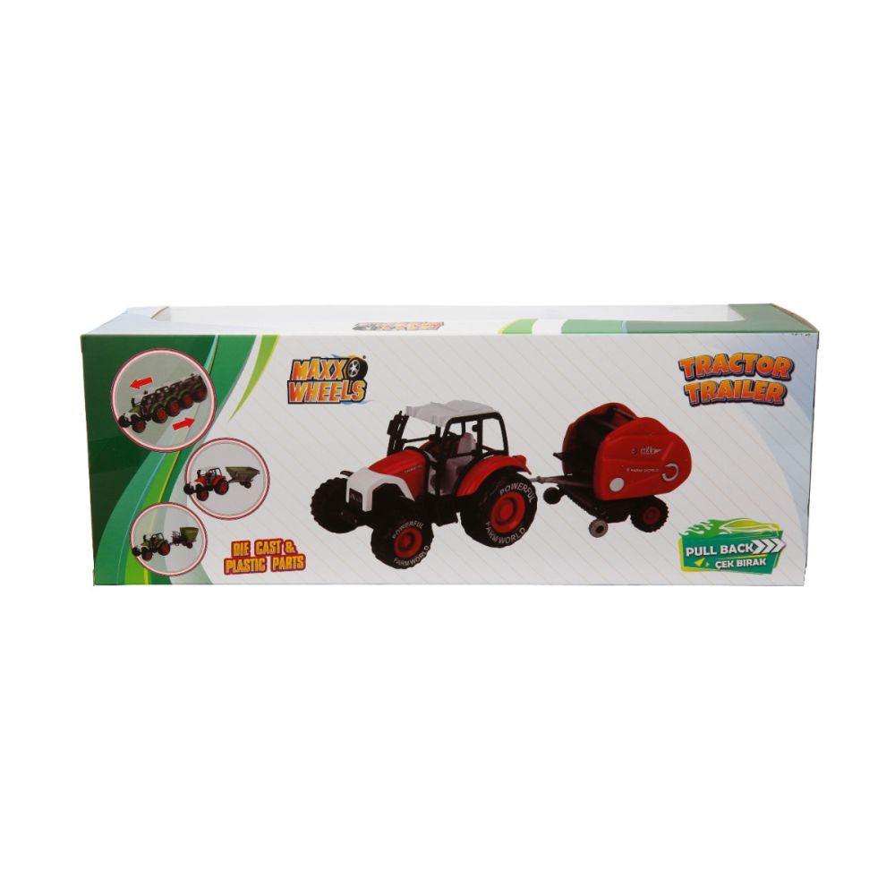 Tractor cu remorca, Maxx Wheels, Farm Word Powerful