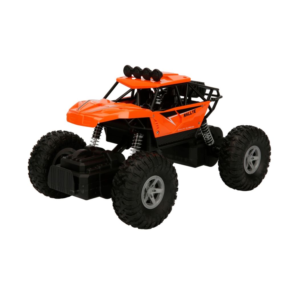 Masinuta Off Road, Maxx Wheels, Rock Crawler, Portocaliu
