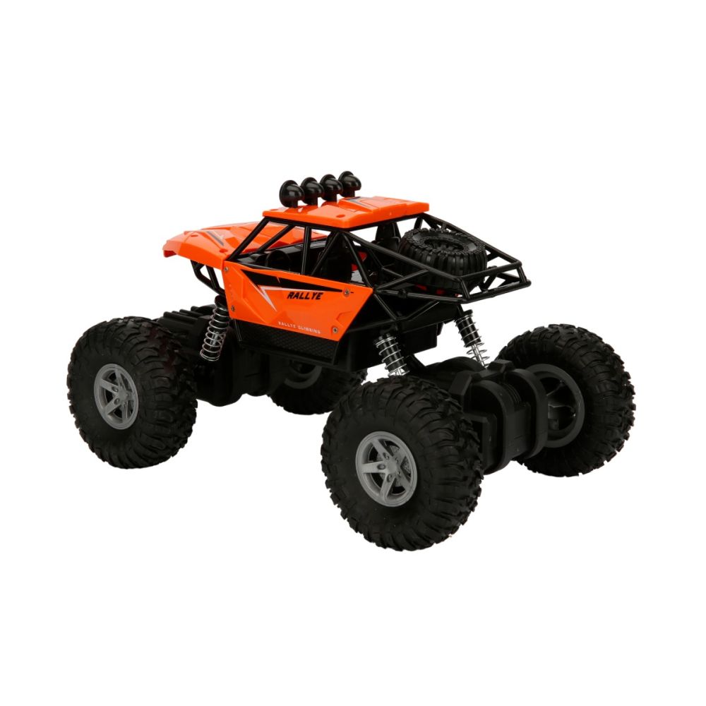 Masinuta Off Road, Maxx Wheels, Rock Crawler, Portocaliu