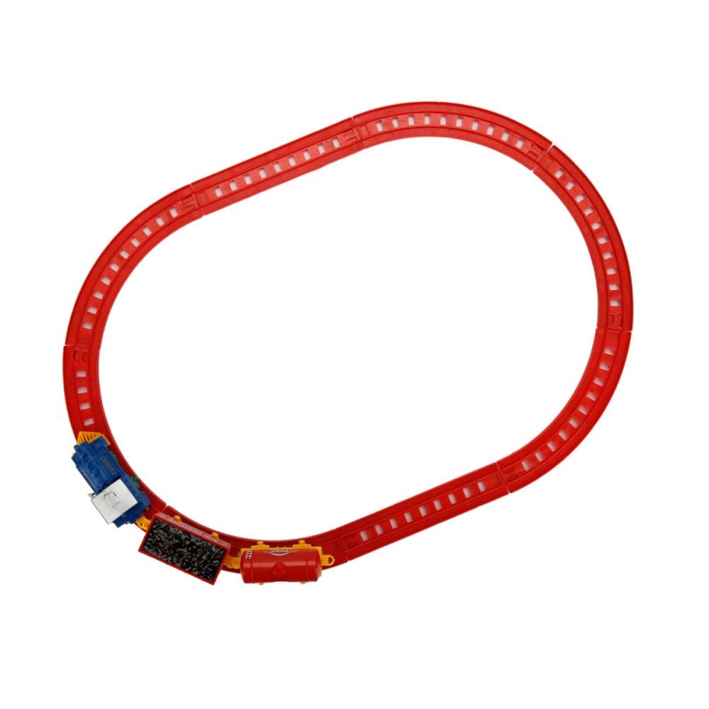 Set mini trenulet cu sina, Maxx Wheels, 11 piese