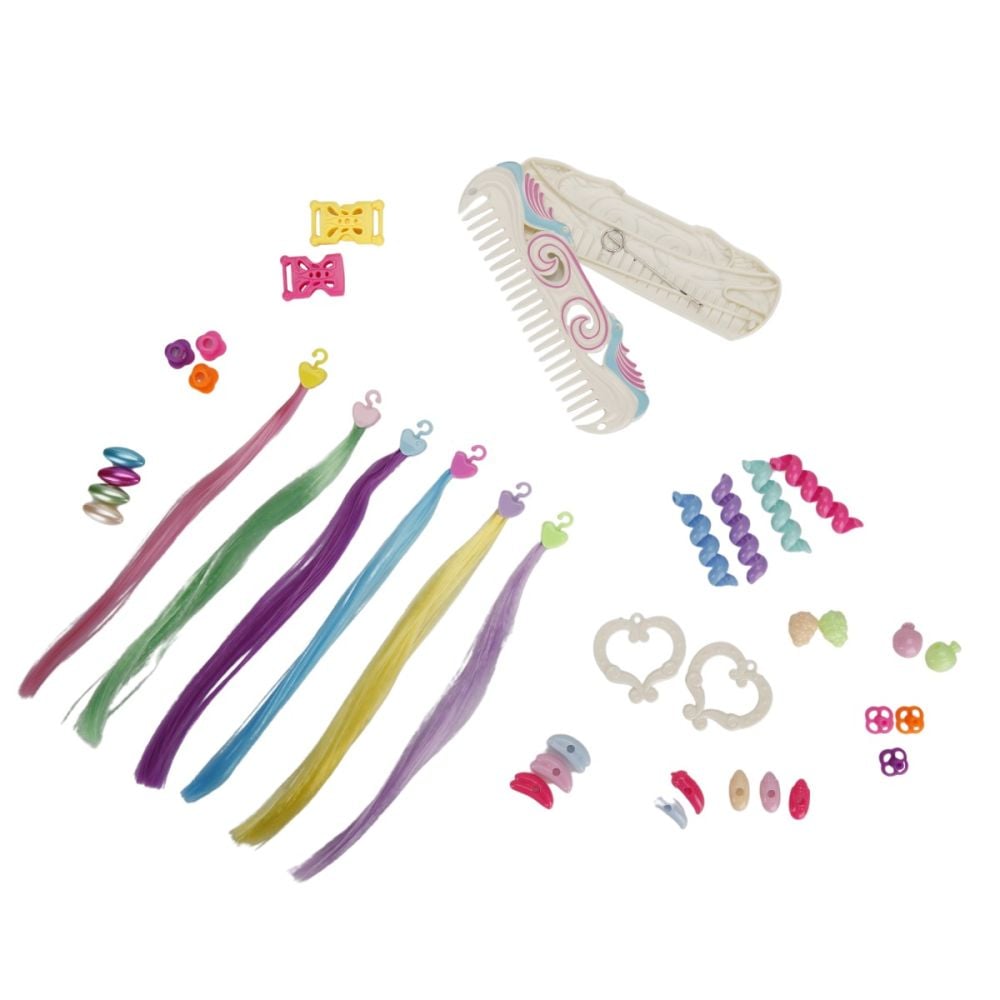 Set margele si extensii pentru par, Pretty Pinky