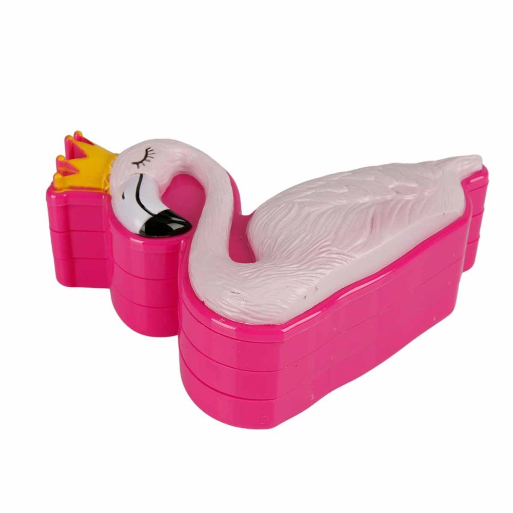 Set de machiaj pe 3 niveluri, Pretty Pinky, Flamingo