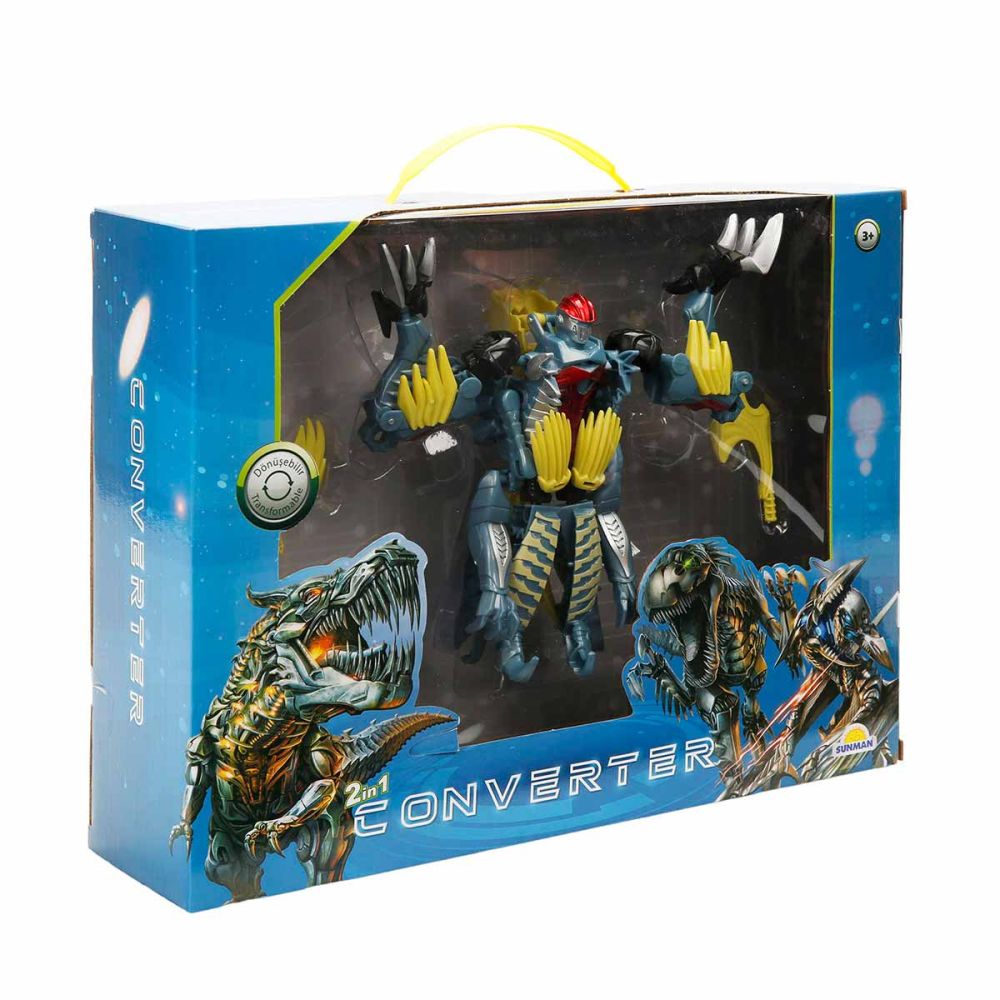 Robot transformabil in dinozaur, Galben