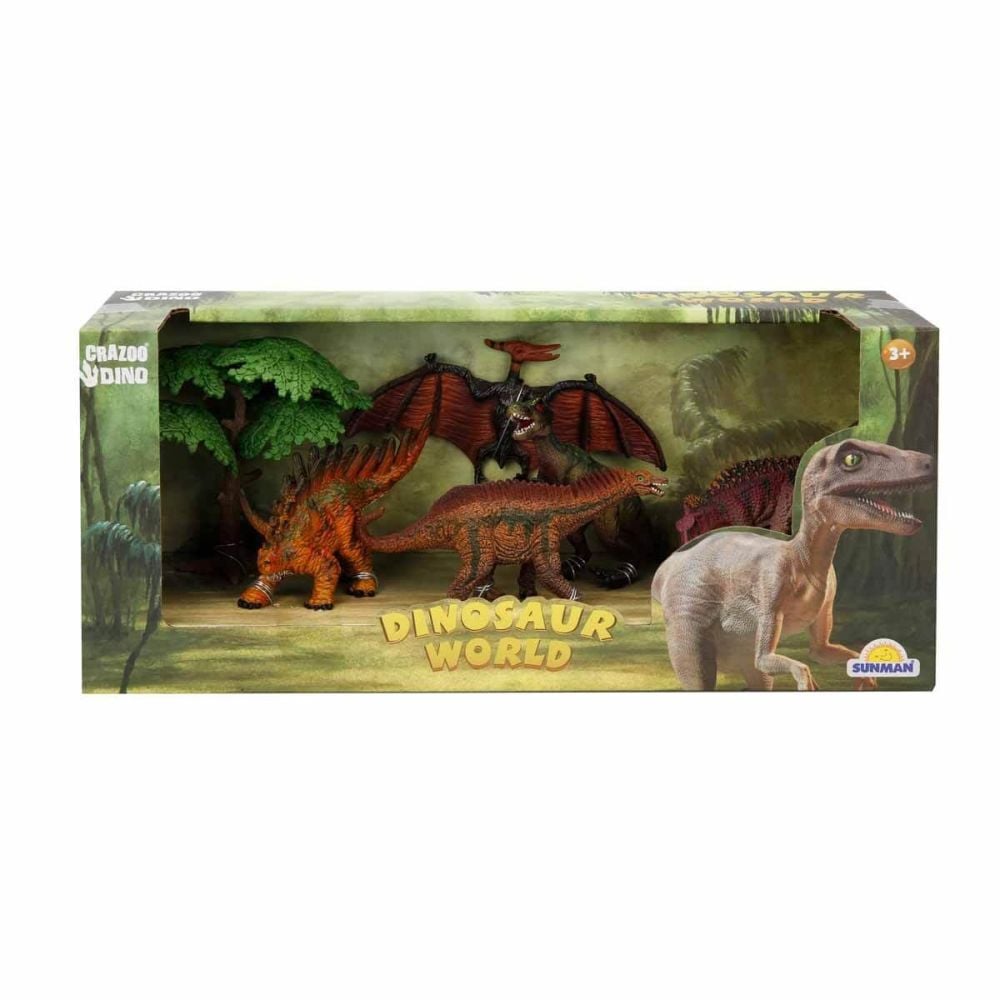 Set figurine, Crazoo, Dinozauri, Huayangosaurus