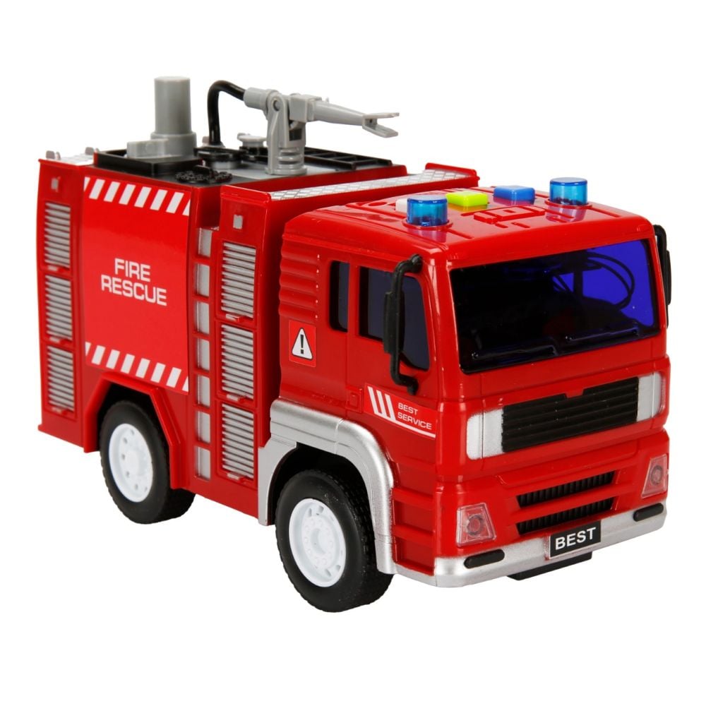 Camion de pompieri cu rezervor de apa, Cool Machines, 20 cm