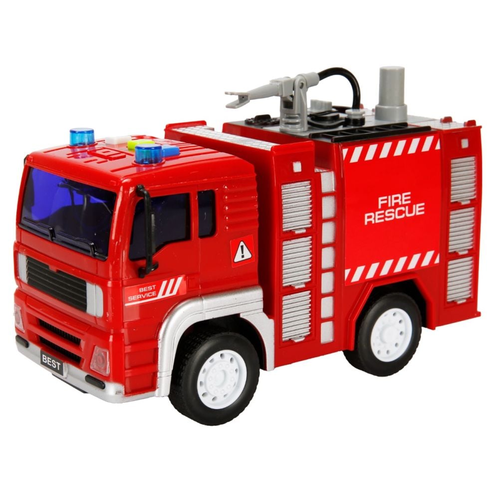 Camion de pompieri cu rezervor de apa, Cool Machines, 20 cm
