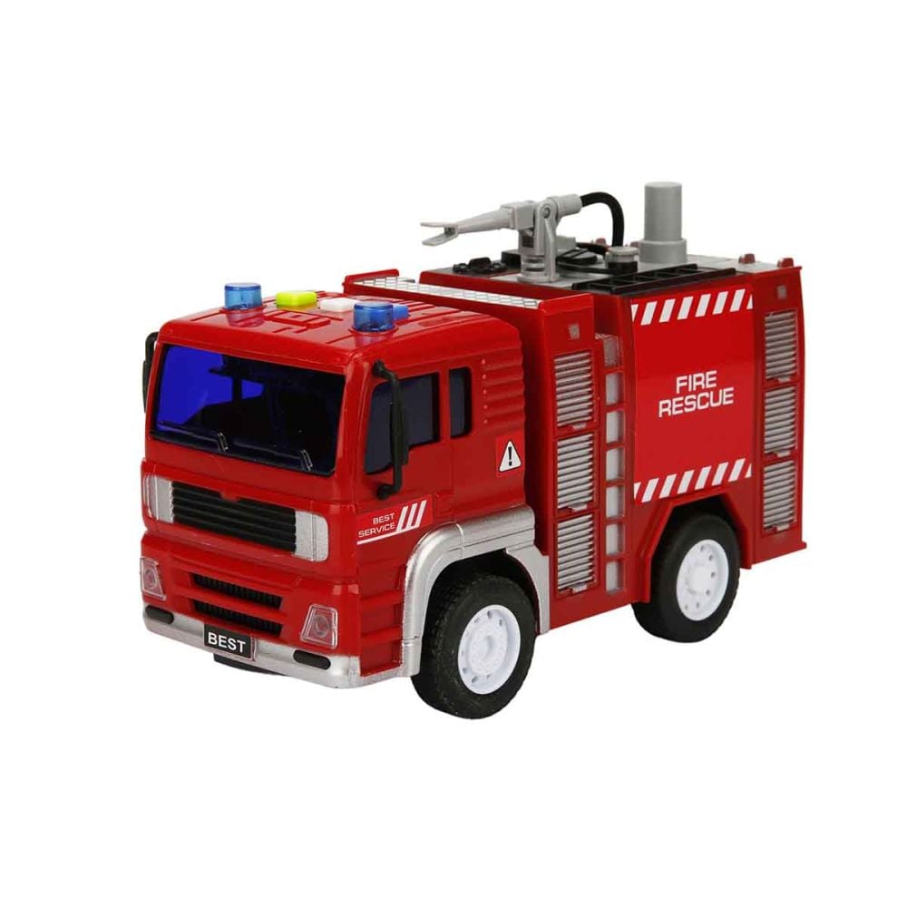 Camion de pompieri cu rezervor de apa, Maxx Wheels, 20 cm