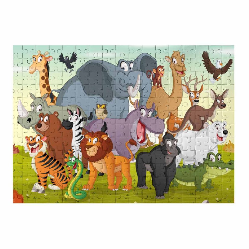 Puzzle Witty Puzzlezz, Animale, 100 piese