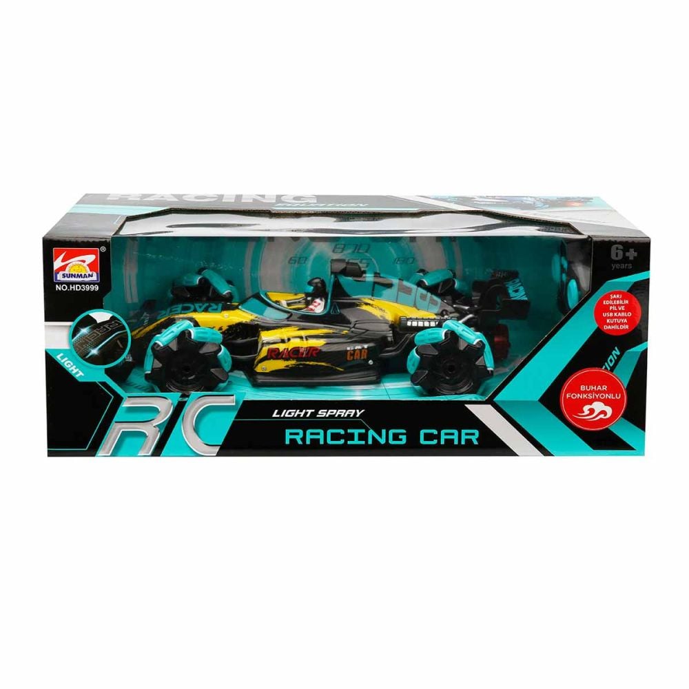 Masina de curse cu telecomanda, Sunman, Functie abur, 1:14