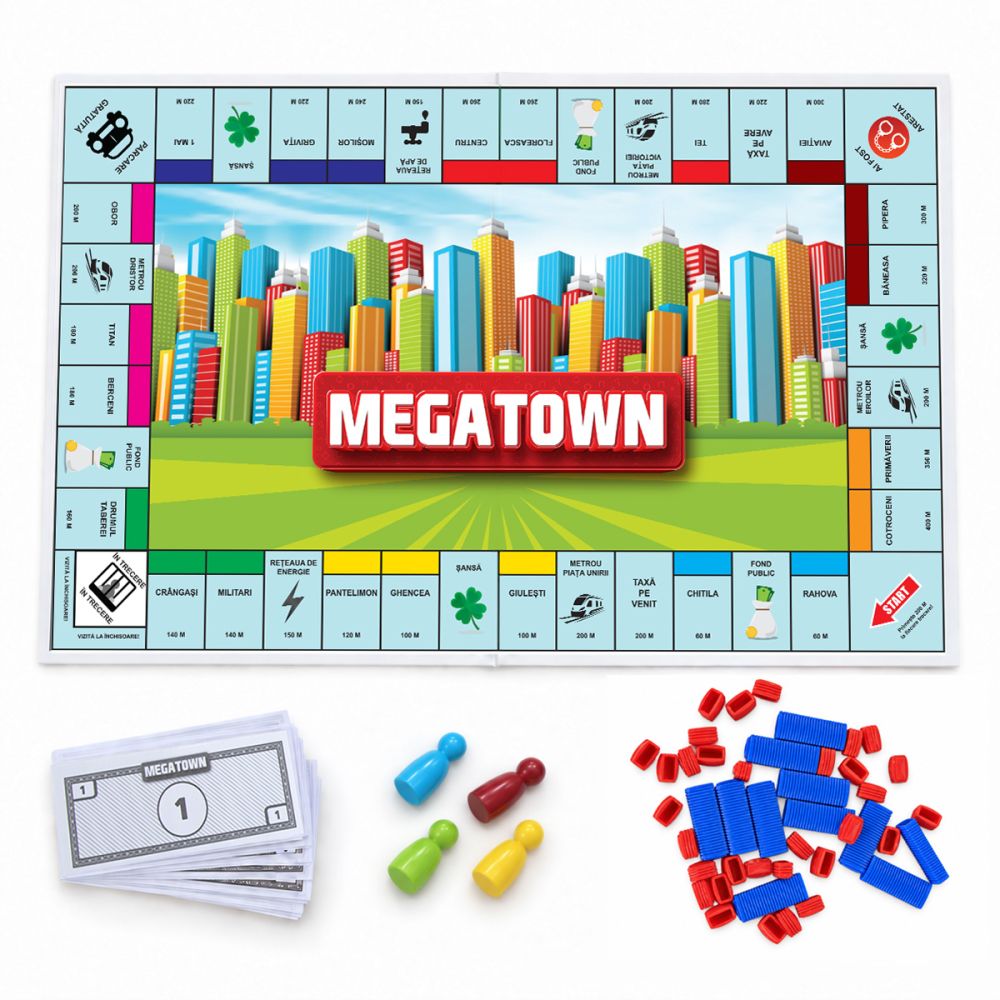 Joc de societate, Smile Games, Megatown Tranzactiilor imobiliare