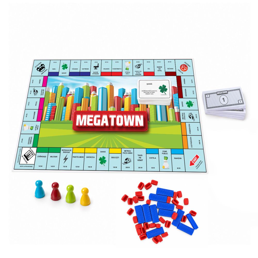 Joc de societate, Smile Games, Megatown Tranzactiilor imobiliare