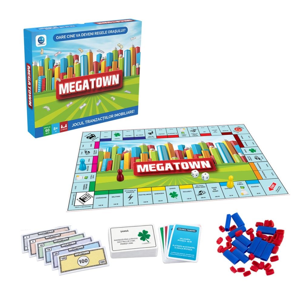 Joc de societate, Smile Games, Megatown Tranzactiilor imobiliare