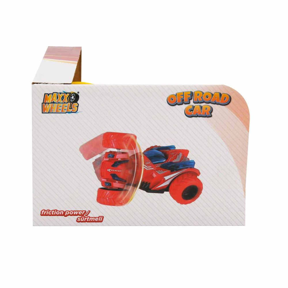 Masina de teren cu rotatie 360 grade, Maxx Wheels, Rosu