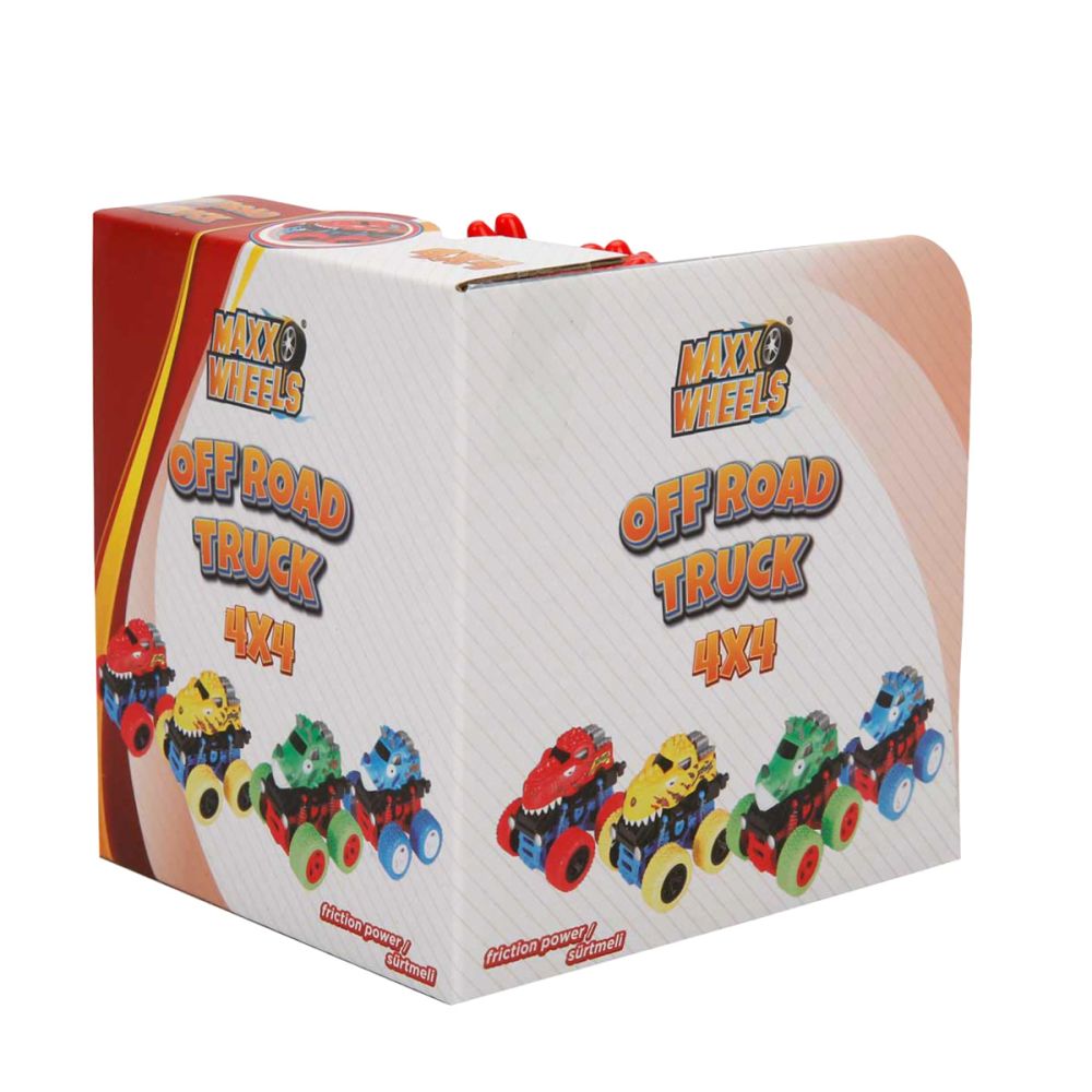 Masina Off Road, Maxx Wheels, Speed Dinosaur, Albastru