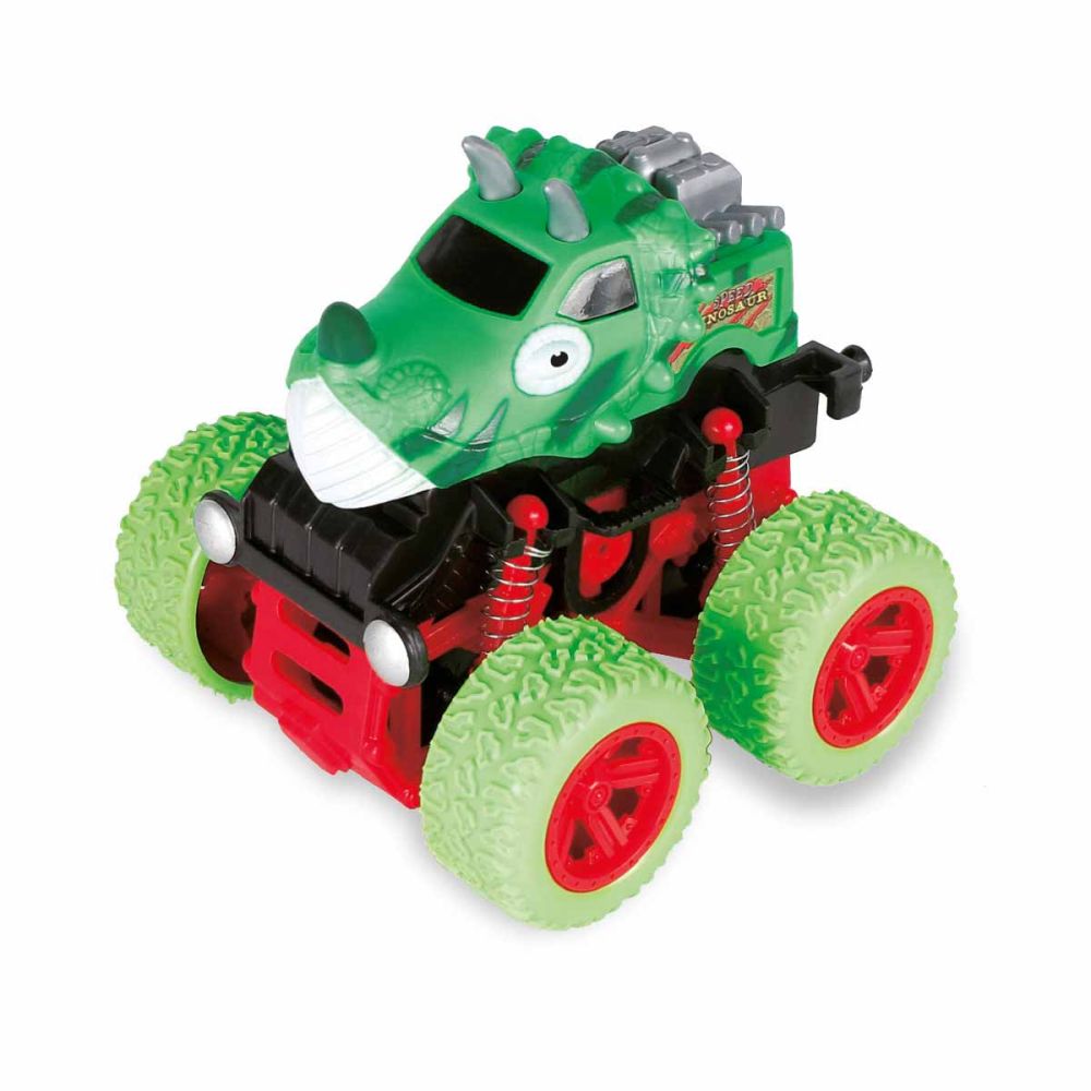 Masina Off Road, Maxx Wheels, Speed ​​Dinosaur, Verde