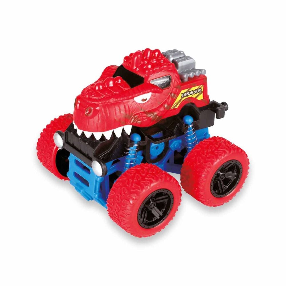 Masina Off Road, Maxx Wheels, Speed ​​Dinosaur, Rosu