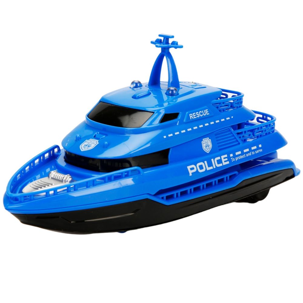 Vehicul de interventie pe mare cu lumini si sunete, Cool Machines, Albastru