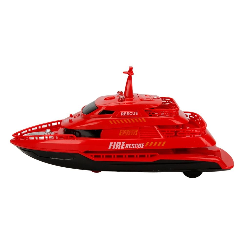 Vehicul de interventie pe mare cu lumini si sunete, Cool Machines, Rosu