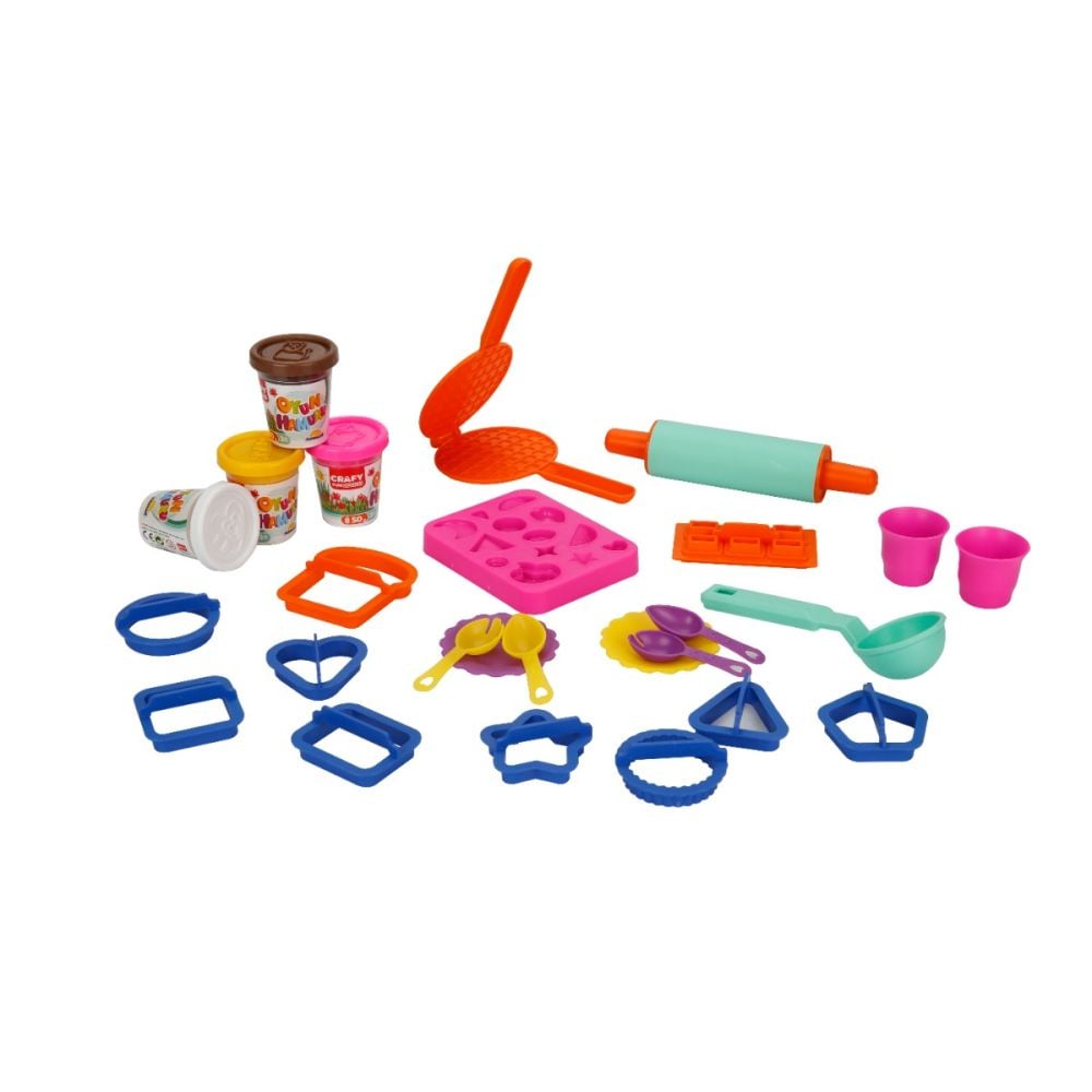 Set de modelare din plastilina, Crafy, Deserturi delicoase