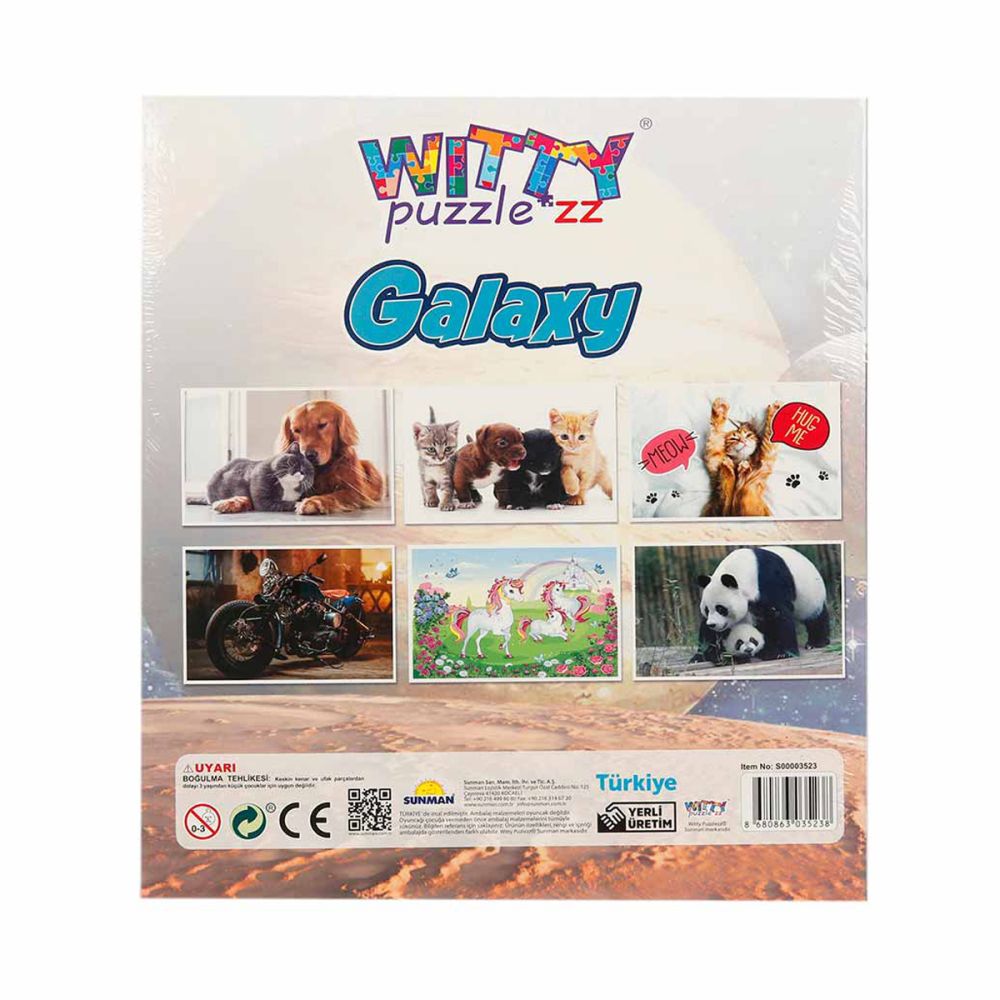 Puzzle Witty Puzzlezz, Galaxia, 100 piese