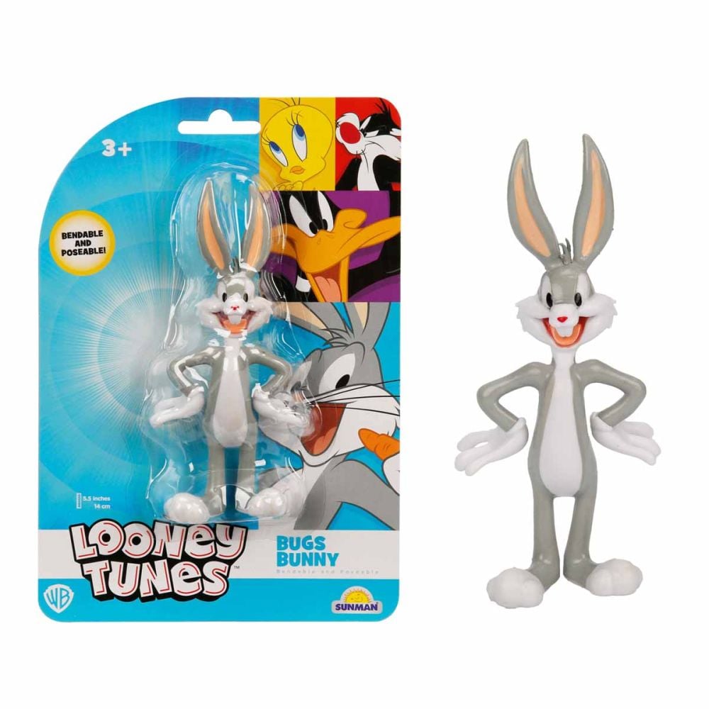 Figurina Looney Tunes, Bugs Bunny, 14 cm