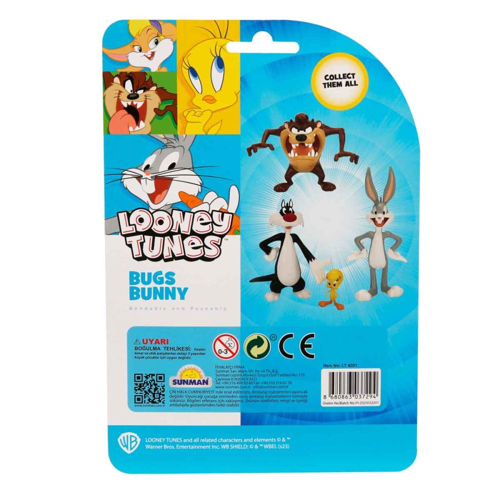 Figurina Looney Tunes, Bugs Bunny, 14 cm