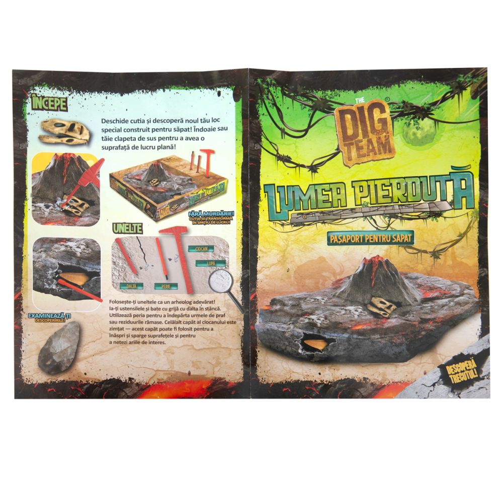 Kit arheologic, Crazoo, Lost worlds