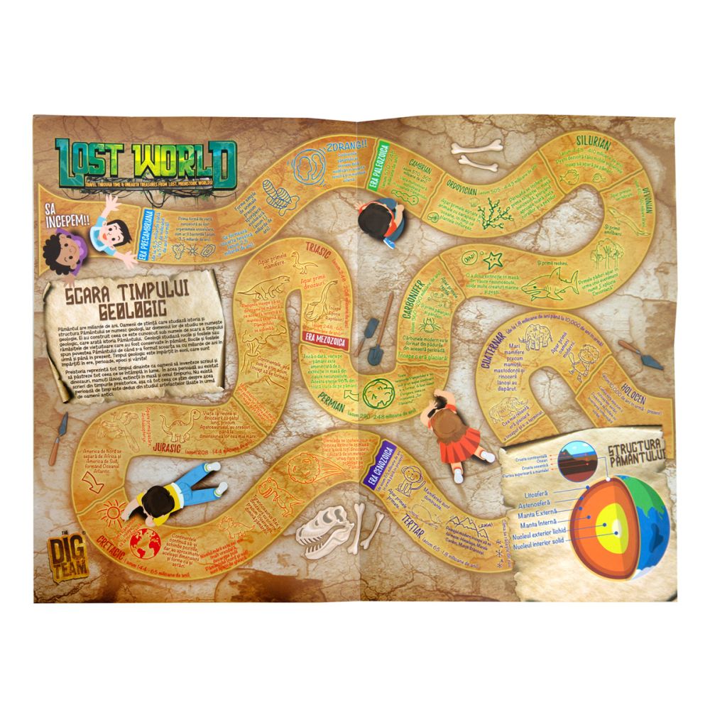 Kit arheologic, Crazoo, Lost worlds