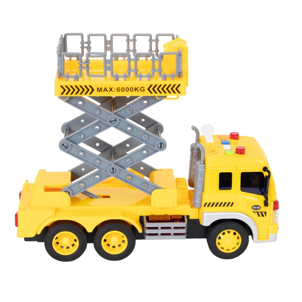 Camion cu scara mecanica, Maxx Wheels, 1:16