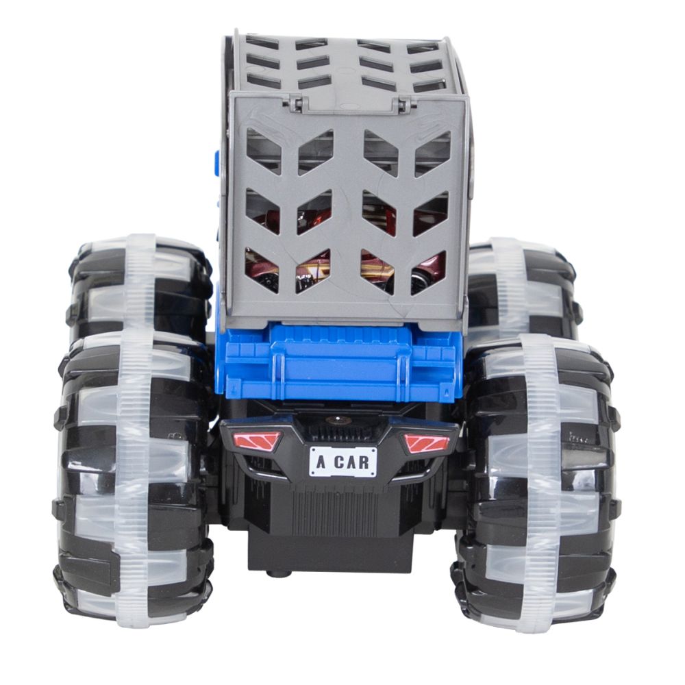 Masina Monster cu lumini si sunete, Maxx Wheels, 1:16