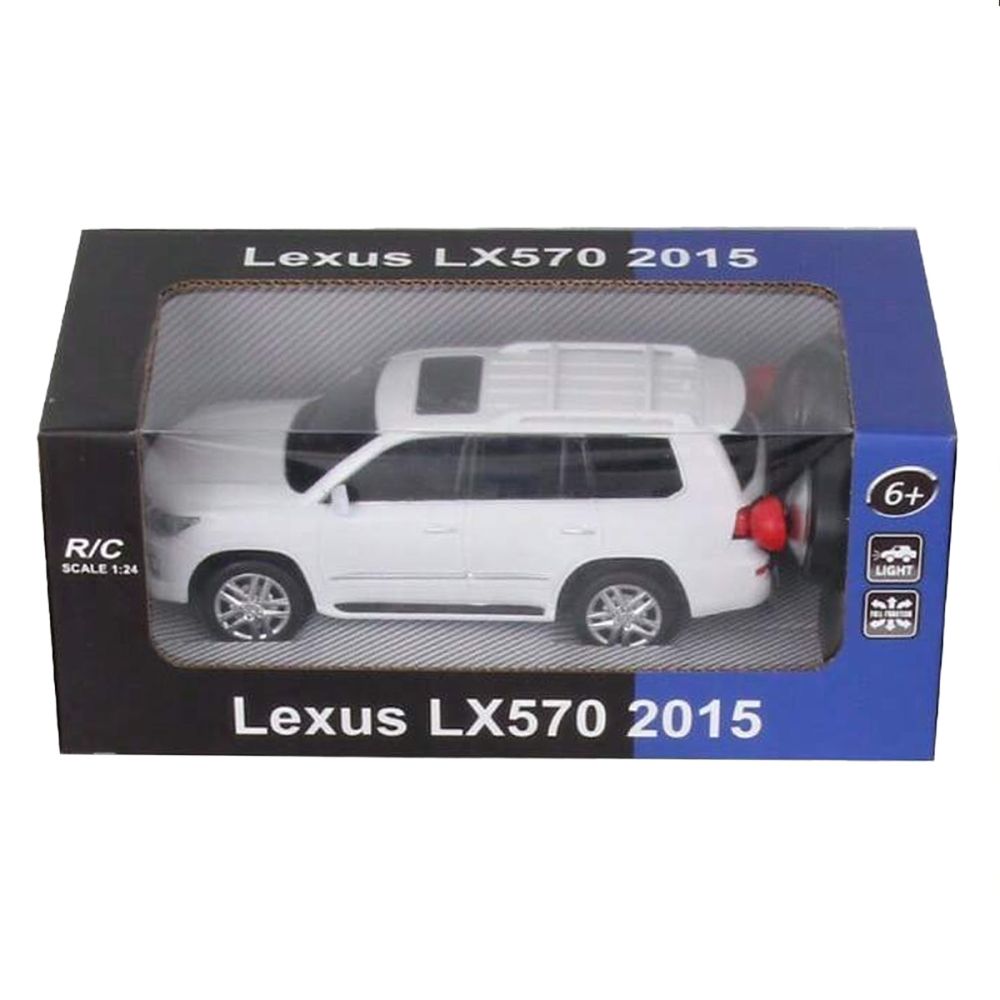 Masina cu telecomanda, Suncon, Lexus LX570u 2015, 1:24, Alb