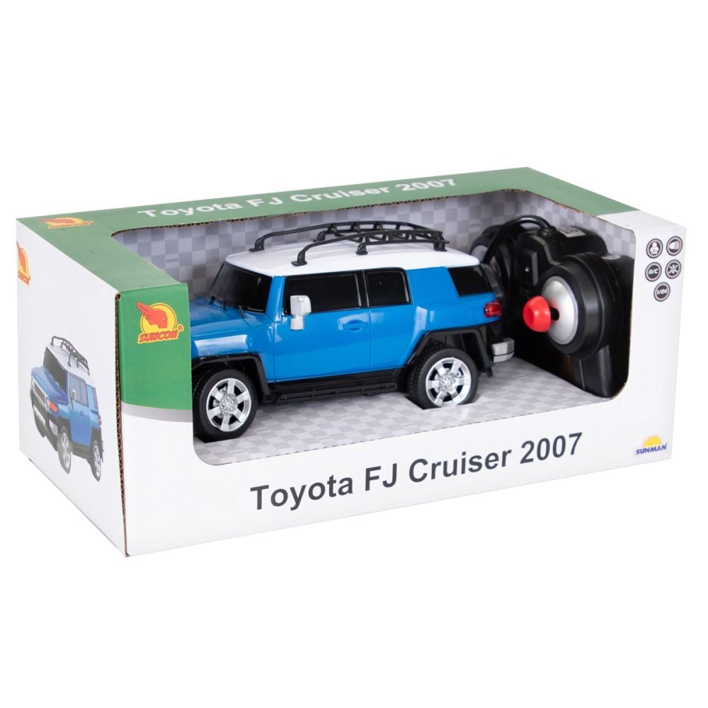 Masina cu telecomanda, Suncon, Toyota FJ Cruiser 2007, 1:24, Albastru