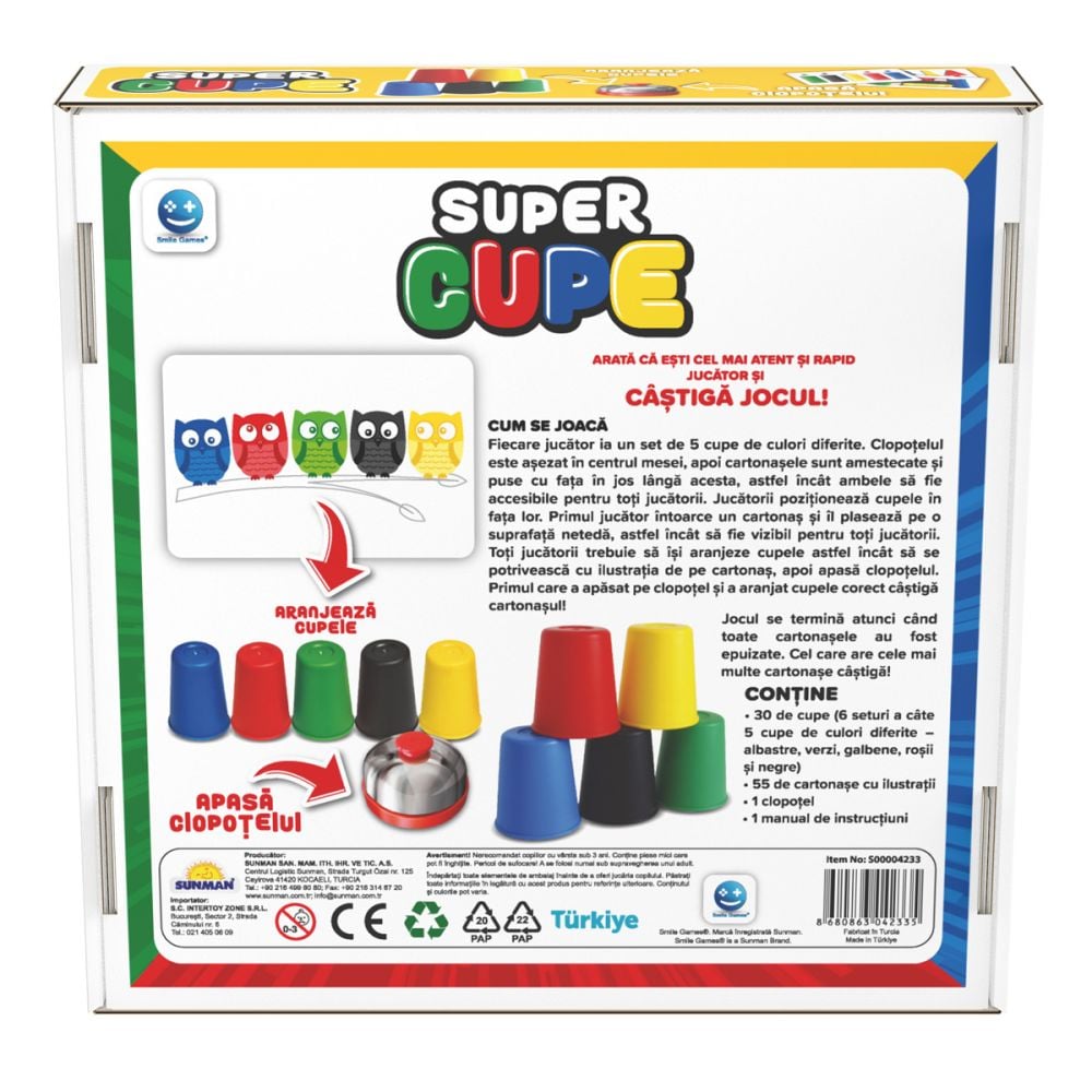 Joc de societate, Smile Games, Super Cupe