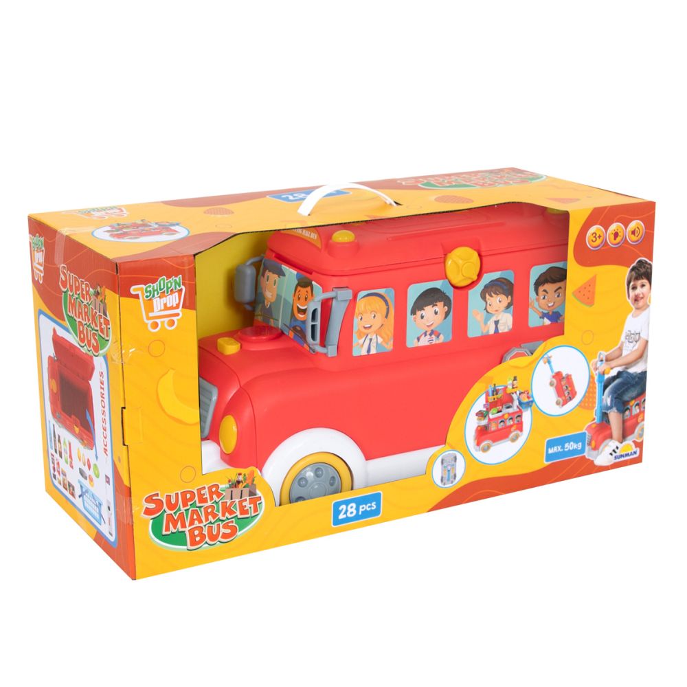 Set de joaca, Shopn Drop, Supermarket Bus