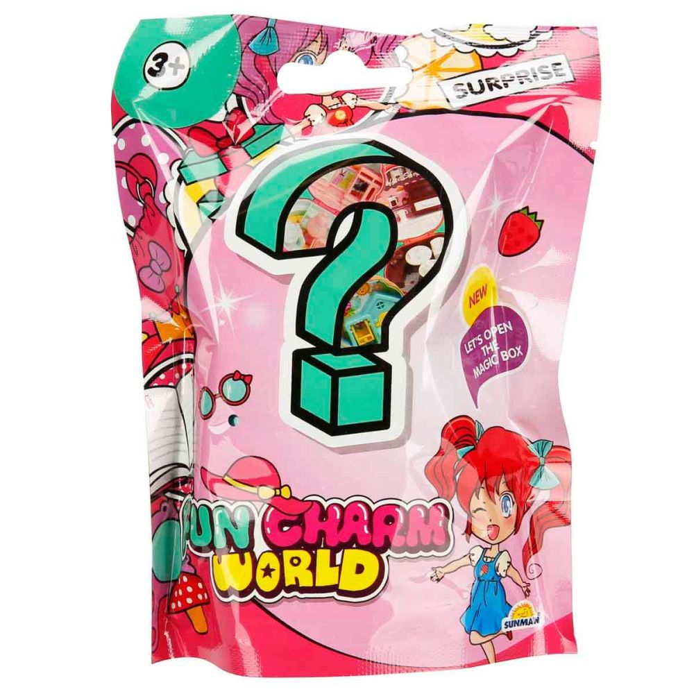 Figurina surpriza cu mini casuta, Fun Charm World